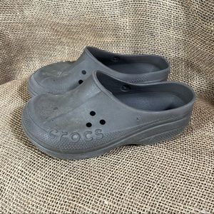 CROCS Brown Kids Slip On Clog Casual Shoe Sandal